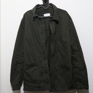 Reiss Men’s Coat (Casual Worker Jacket) Forest Green